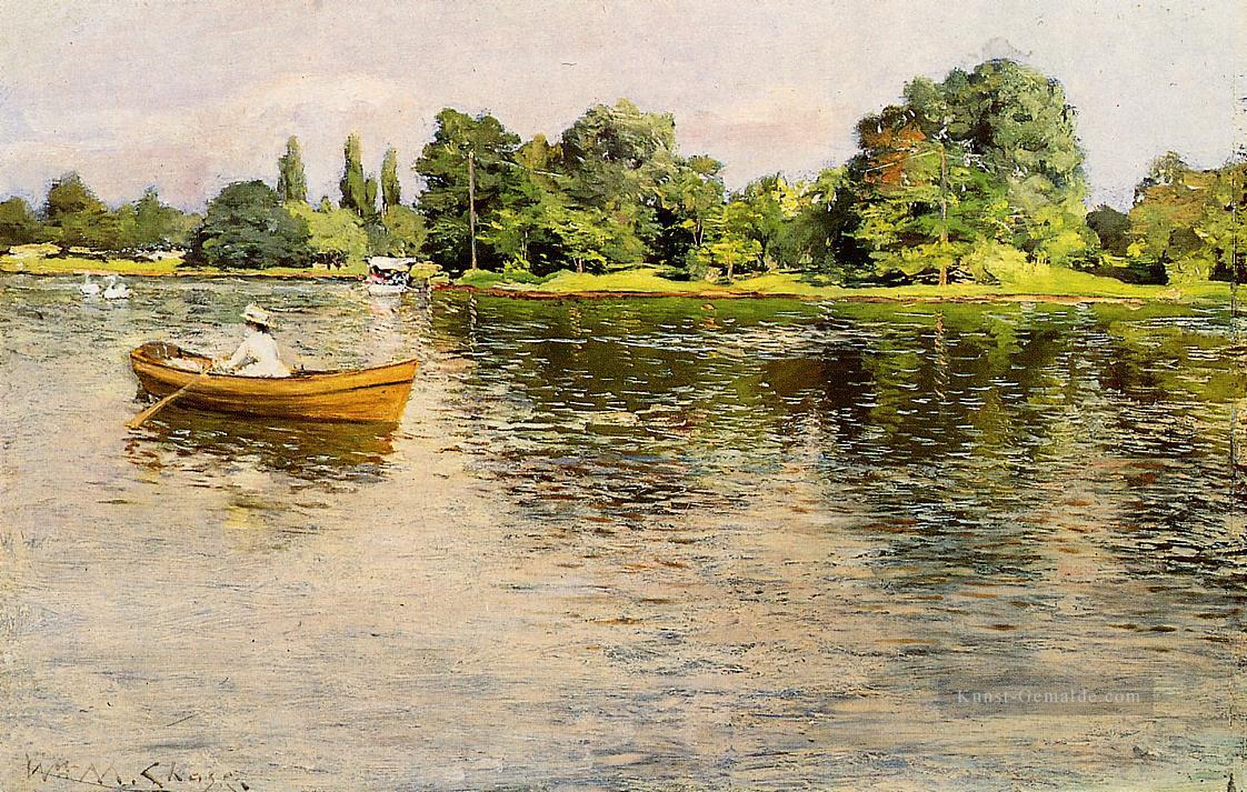 Sommerzeit 1886 Impressionismus William Merritt Chase Landschaft Ölgemälde